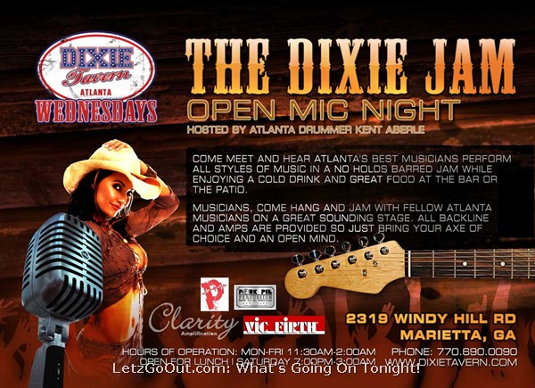 DixieTavern Jam Open Mic Night
